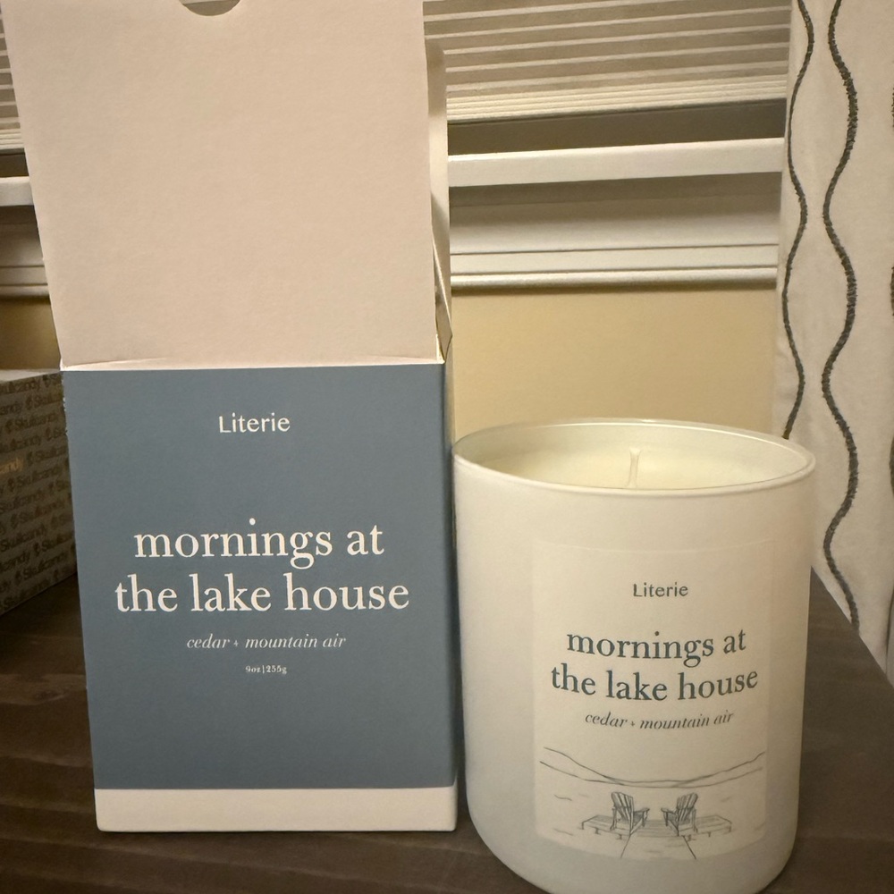 Literie Scented Candle - Mornings at the Lake House